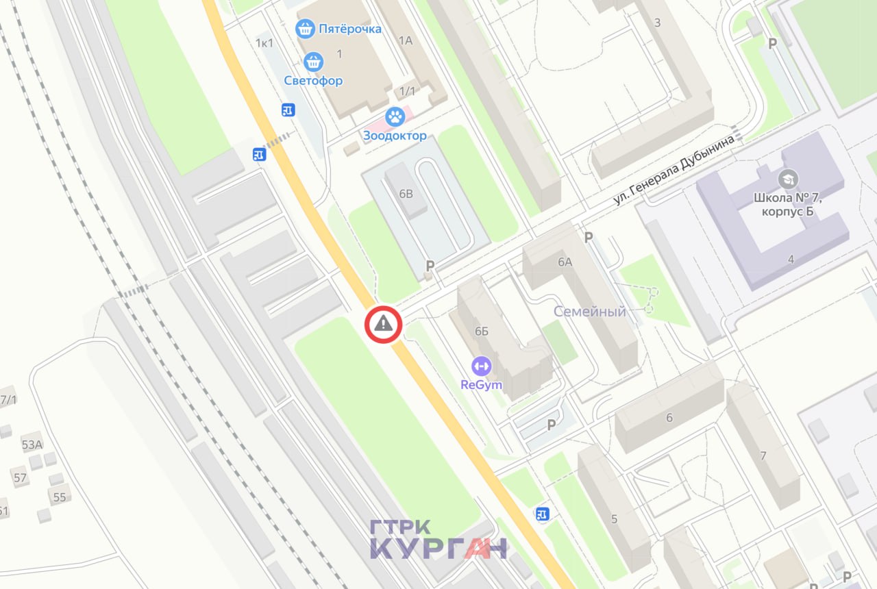 Почти на 2 недели перекрыли движение транспорта на Мостостроителей — Генерала Дубынина в Кургане