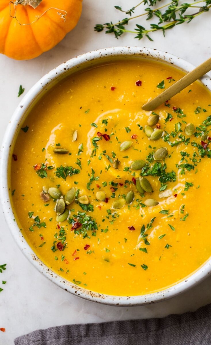 Традиция тыквенных блюд: попробуйте тыквенный суп и тыковник