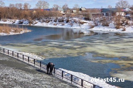 На реках Курганской области зафиксирован подъём воды