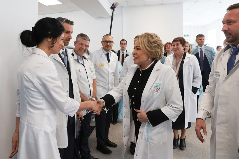 В Центре Илизарова в Кургане с поддержкой Матвиенко стартовал ремонт на 2,5 миллиарда