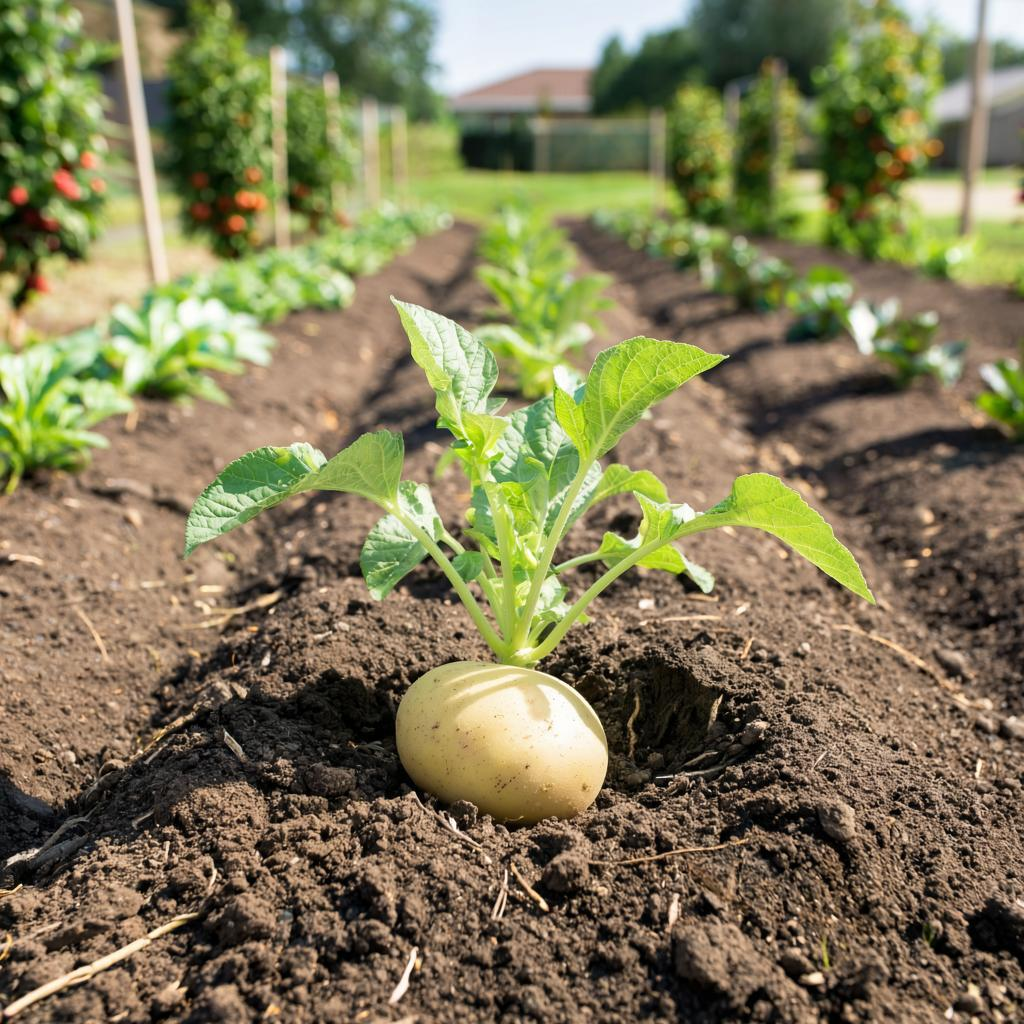 Как вырастить картофель с минимальными затратами и усилиями