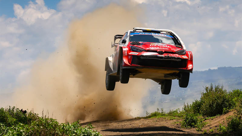 Сольберг держит фаворитство на Ралли Сафари Кения с минимальным отрывом
