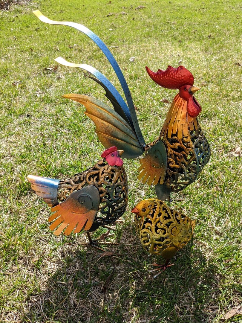 Как зимние покупки превратили садовый декор в курятник