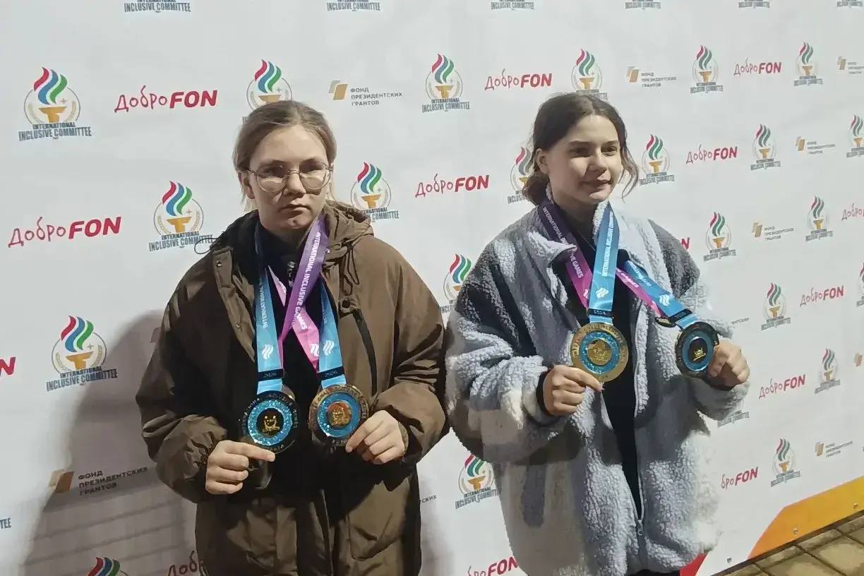 Воспитанницы Детско-юношеской спортивной школы № 4 — Алиса Сурина и Ада Мероедова — приняли участие в 3-ем международном фестивале адаптивных видов спорта «Импульс», который прошел в Сочи, на базе центра спортивной... Воспитанницы Детско-юношеской спортивной школы № 4 — Алиса Сурина и Ада Мероедова — приняли участие в 3-ем международном фестивале адаптивных видов спорта «Импульс», который прошел в Сочи, на базе центра спортивной...