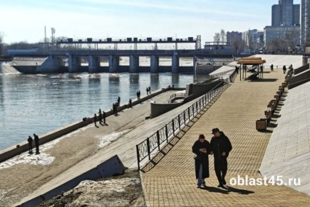 Тобол в Кургане поднялся ещё на 23 сантиметра