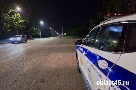 В Кургане произошла ночная погоня со стрельбой за пьяным лихачом