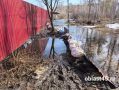 Виноваты бобры или сгоревшие деревья: в курганских СНТ участки топит талыми водами