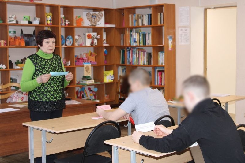 В Центре временного содержания для несовершеннолетних правонарушителей прошли развивающие и профилактические занятия В Центре временного содержания для несовершеннолетних правонарушителей прошли развивающие и профилактические занятия