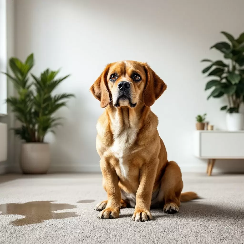 Расстроенный питомец: что стоит за неожиданными лужами в доме