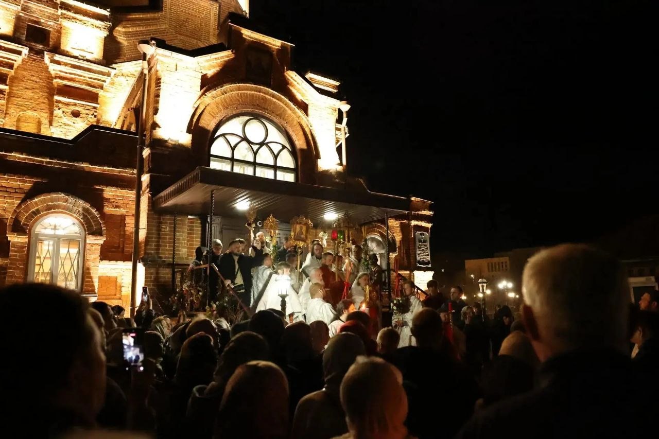 Вадим Шумков: С праздником Светлого Воскресения вас, дорогие земляки! Вадим Шумков: С праздником Светлого Воскресения вас, дорогие земляки!