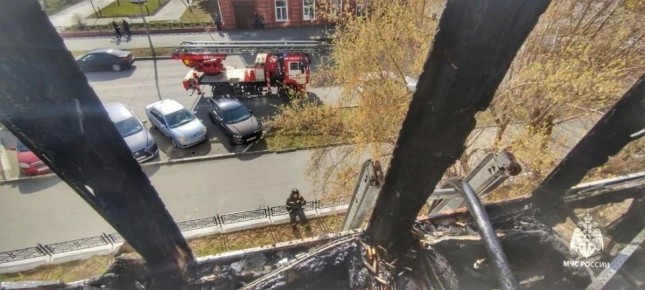 Непотушенный окурок - источник возгорания