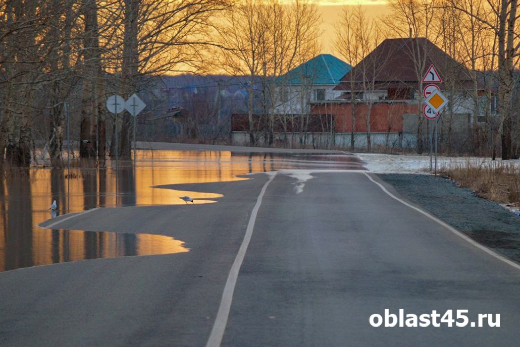 В Росводресурсах считают, что половодье в Курганской области уже завершается