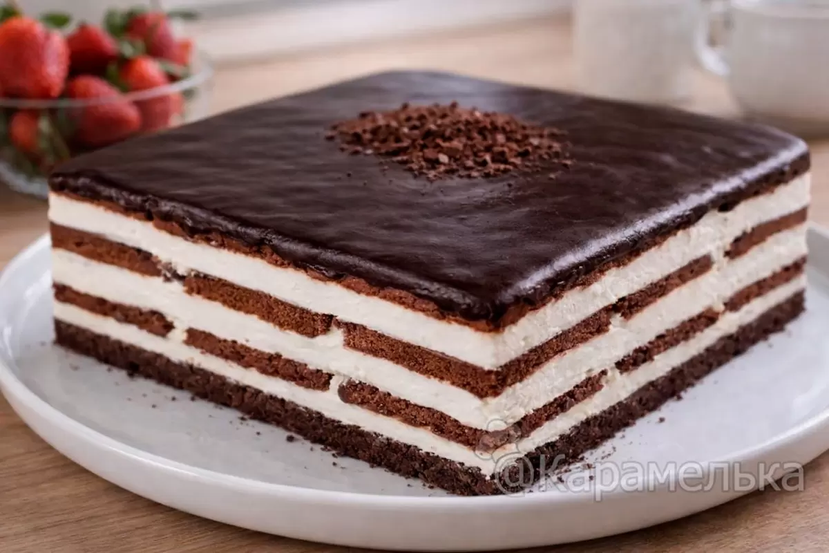 Нежный шоколадный торт без выпечки: идеальное лакомство для любого случая