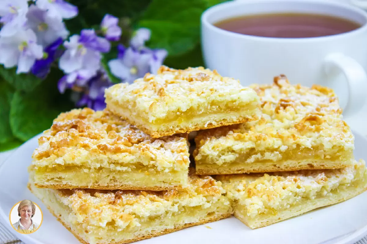 Нежный лимонник: как создать идеальный песочный пирог с лимоном