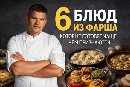 Как фарш завоевывает наши сердца: 6 простых, но вкусных блюд
