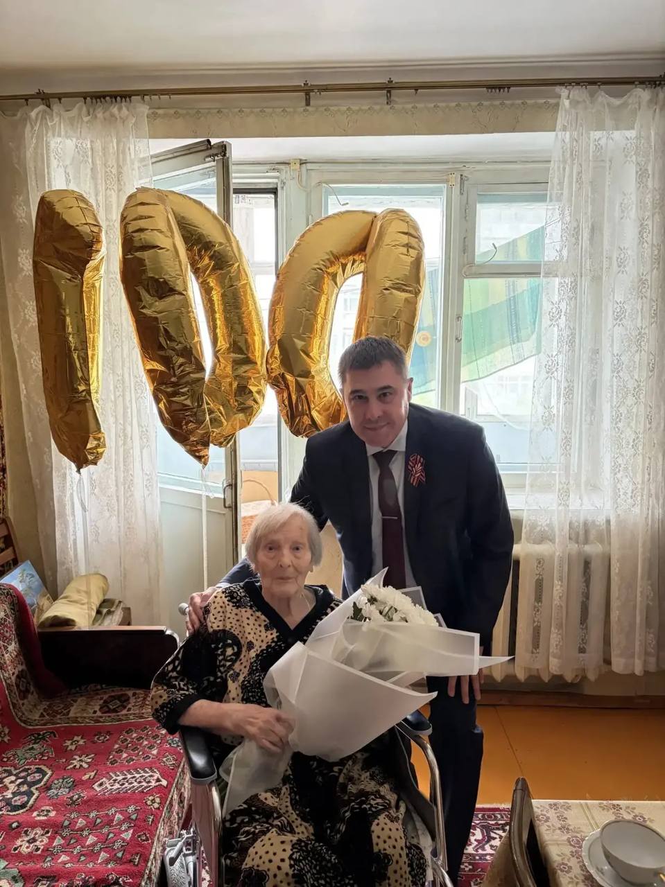Продолжаем рассказывать о поздравлениях ветеранов Великой Отечественной войны, которые прошли в области накануне 9 Мая Продолжаем рассказывать о поздравлениях ветеранов Великой Отечественной войны, которые прошли в области накануне 9 Мая