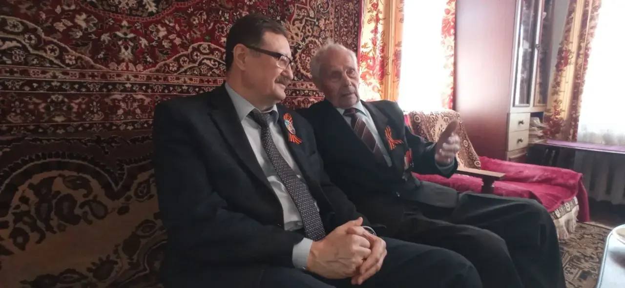 Продолжаем рассказывать о поздравлениях ветеранов Великой Отечественной войны, которые прошли в области накануне 9 Мая Продолжаем рассказывать о поздравлениях ветеранов Великой Отечественной войны, которые прошли в области накануне 9 Мая