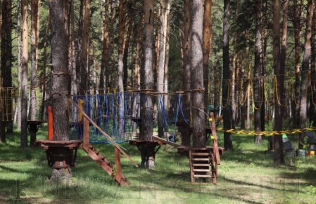 В экопарке Рябково состоится открытие веревочного городка