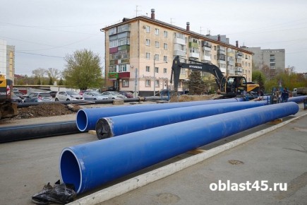 Масштабное обновление коммунальных сетей продолжится в Кургане в этом году