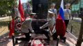 Герой вернулся на Родину. 18 мая в Кулябе прошла торжественная церемония по передаче капсулы с землей с могилы легендарного советского военачальника 20-х годов прошлого века комбрига Н.Д.Томина