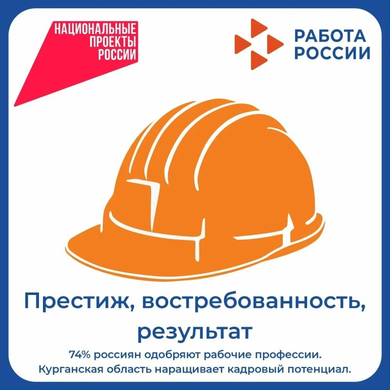 Число россиян, считающих рабочие профессии престижными, выросло до 74% Число россиян, считающих рабочие профессии престижными, выросло до 74%