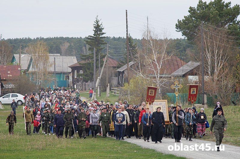 Паломники Курганской области пройдут крестным ходом к месту явления чудотворной иконы
