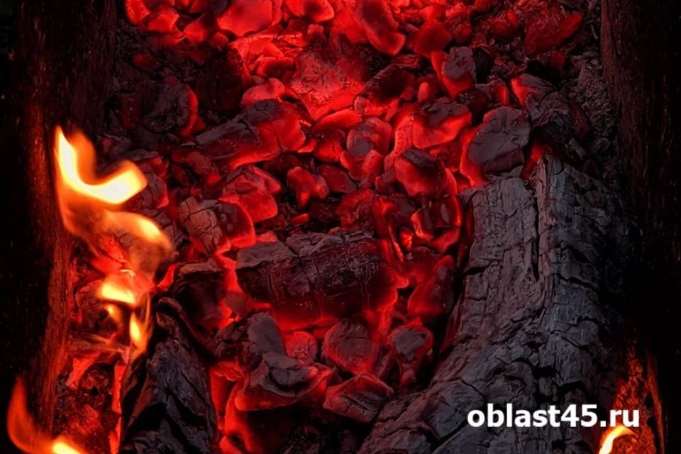 В Курганской области из-за замыкания на заброшенной пилораме произошел пожар