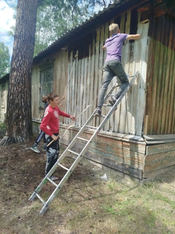 Лето с пользой! В рамках программ социализации и развития трудовых навыков воспитанники организаций для детей-сирот приступили к работам по благоустройству территорий учреждений Лето с пользой! В рамках программ социализации и развития трудовых навыков воспитанники организаций для детей-сирот приступили к работам по благоустройству территорий учреждений