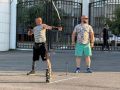 На Центральном стадионе состоялась первая тренировка по стрельбе из лука для ветеранов СВО