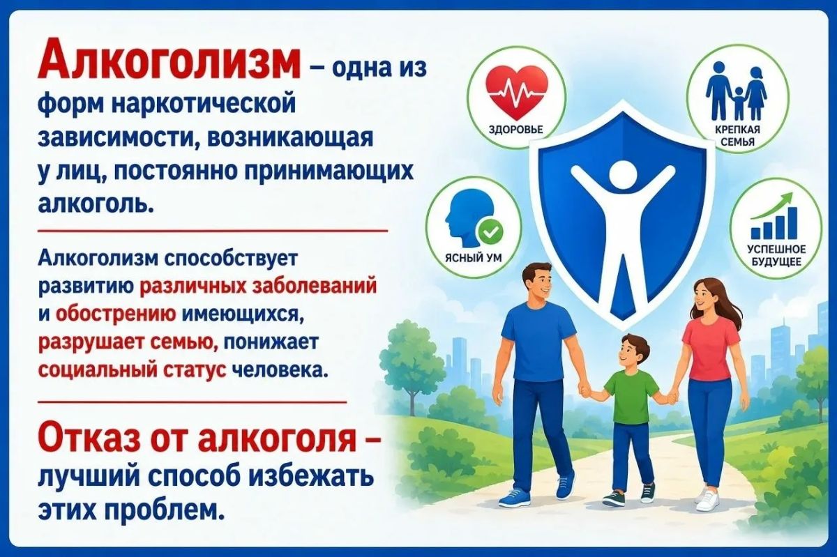 Алкоголизм – одна из форм наркотической зависимости, возникающая у лиц, постоянно принимающих алкоголь