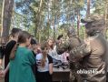 Росгвардейцы показали курганским школьникам дроны, бронежилеты и служебную овчарку