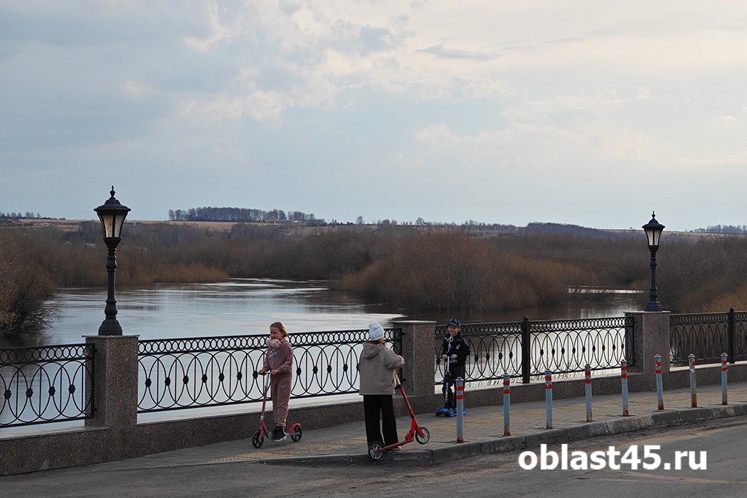 Уровень воды в Исети в Шадринске остановился на отметке 323 сантиметра