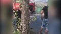 В Краснодарском крае росгвардеец спас из огня пожилую женщину