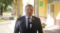 Глава города Кургана Антон Науменко перед началом нового учебного года объезжает все образовательные учреждения, в которых ведется капитальный ремонт