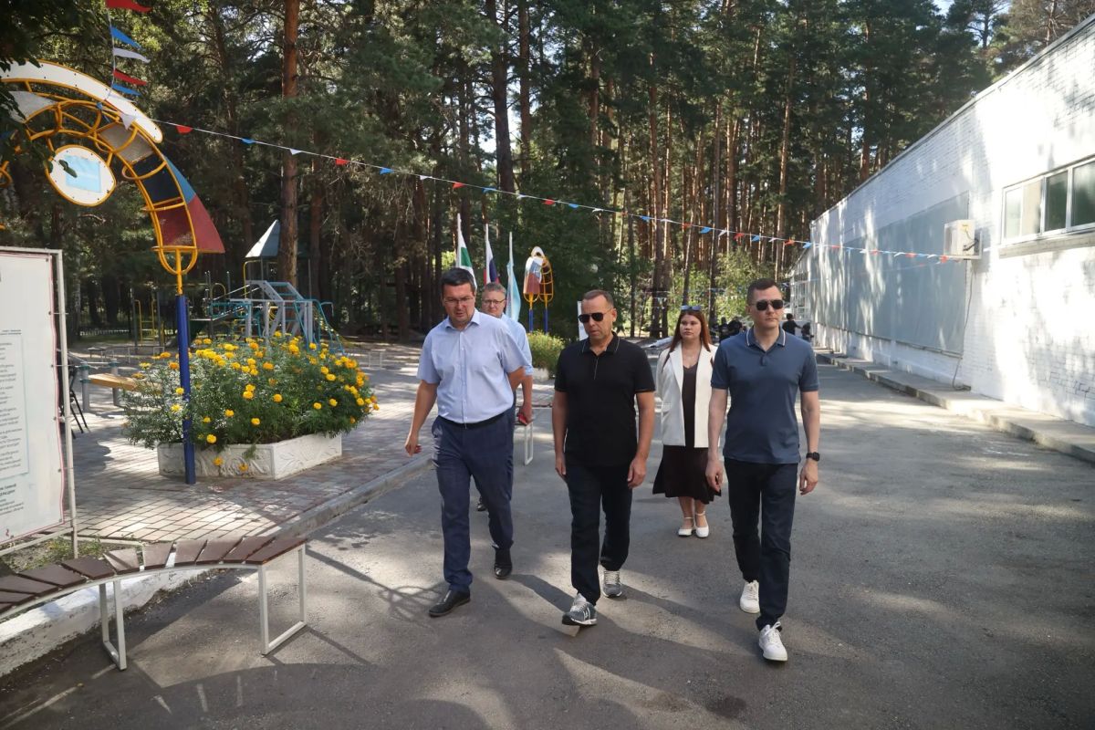 Вадим Шумков: Заехали в детский лагерь «Романтика» в Кетовском округе Вадим Шумков: Заехали в детский лагерь «Романтика» в Кетовском округе