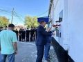 В Петуховском округе полицейские почтили память коллеги, погибшего при исполнении служебных обязанностей в августе 1995 года
