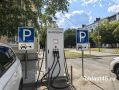 Станцию быстрой зарядки электромобилей установили на площади Кургана