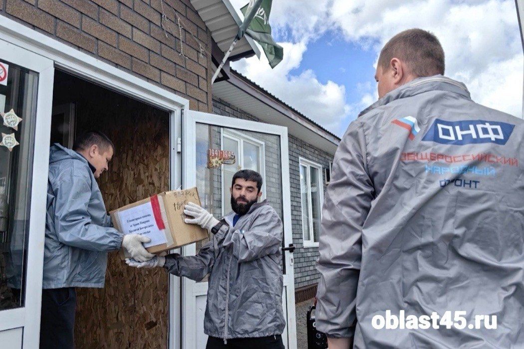 За месяц из Кургана на СВО отправили третью фуру