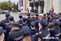 В Кургане будущие правоохранители впервые надели форму и вышли на линейку