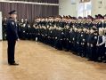 В школе № 75 прошла торжественная линейка с участием главного дорожного полицейского региона