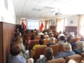 Глава облизбиркома Роман Скиндерев проинформировал о выборах депутатов Государственной Думы коллектив Военного комиссариата Курганской области