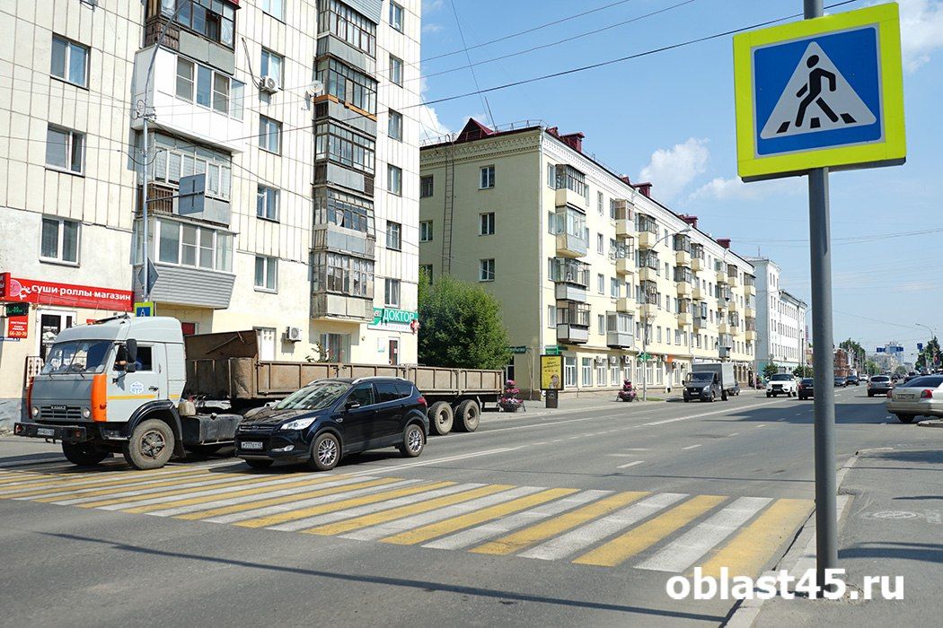 В Кургане водитель сбил 82-летнего пенсионера на пешеходном переходе
