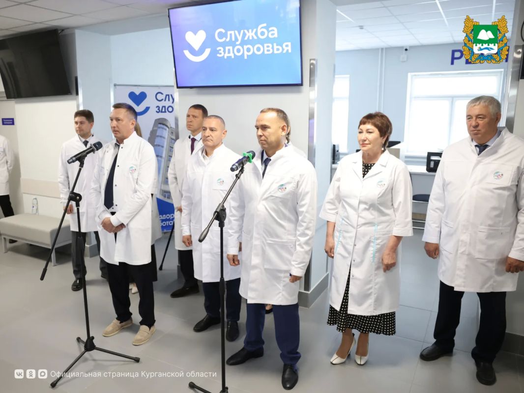 Сегодня, 18 сентября, в Кургане открыли новую поликлинику Курганской областной клинической больницы имени Святителя Луки Крымского, строительство которой было осуществлено по поручению губернатора Вадима Шумкова Сегодня, 18 сентября, в Кургане открыли новую поликлинику Курганской областной клинической больницы имени Святителя Луки Крымского, строительство которой было осуществлено по поручению губернатора Вадима Шумкова