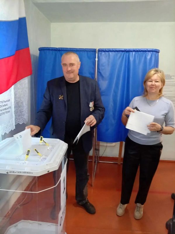На выборах депутатов Государственной Думы в Курганской области голосуют наши герои На выборах депутатов Государственной Думы в Курганской области голосуют наши герои