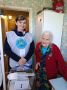 99-летний труженик тыла Надежда Александровна Лешукова приняла участие в голосовании на выборах депутатов Государственной Думы