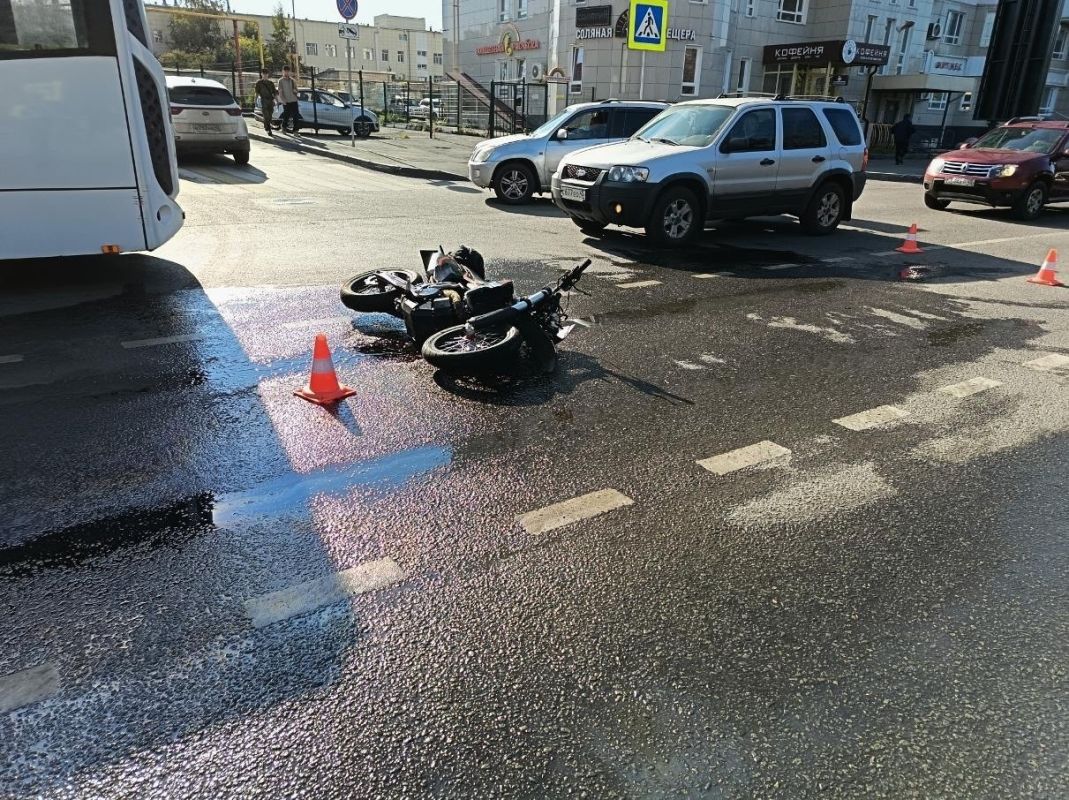 Два мотоциклиста пострадали в ДТП за сутки в Курганской области