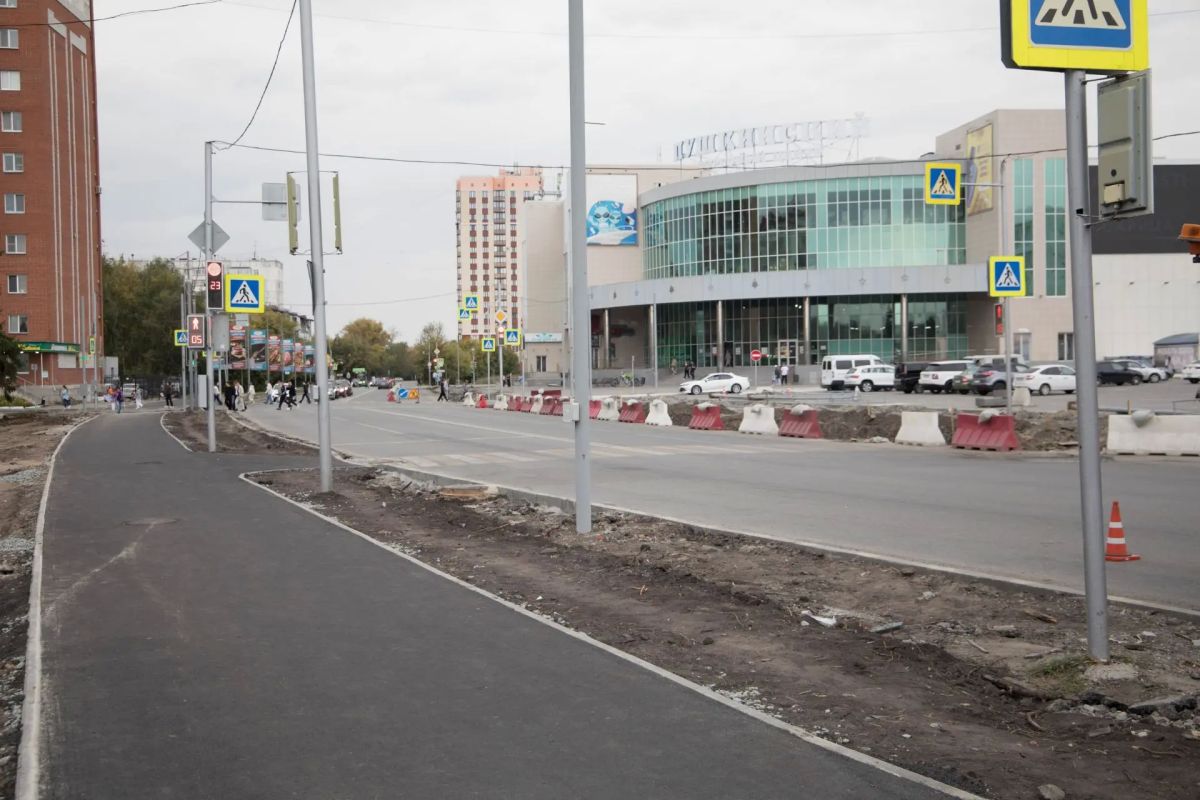 Одновременное обновление: в Кургане синхронизируют реконструкцию дороги и замену изношенных водоводов