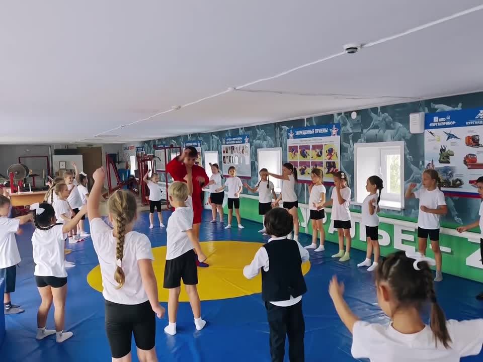 Бросок, уклонение... и никакого сколиоза! Как первоклассники Кургана прокачивают здоровье на уроках