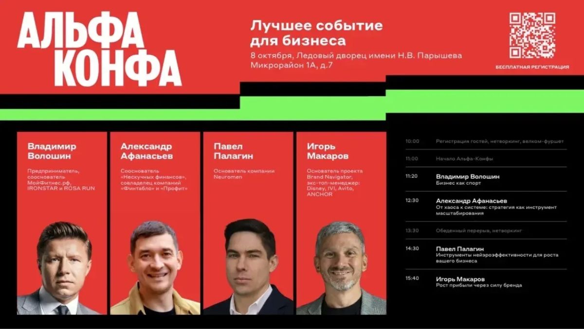 АЛЬФА-КОНФА – масштабное событие для бизнеса в Кургане АЛЬФА-КОНФА – масштабное событие для бизнеса в Кургане