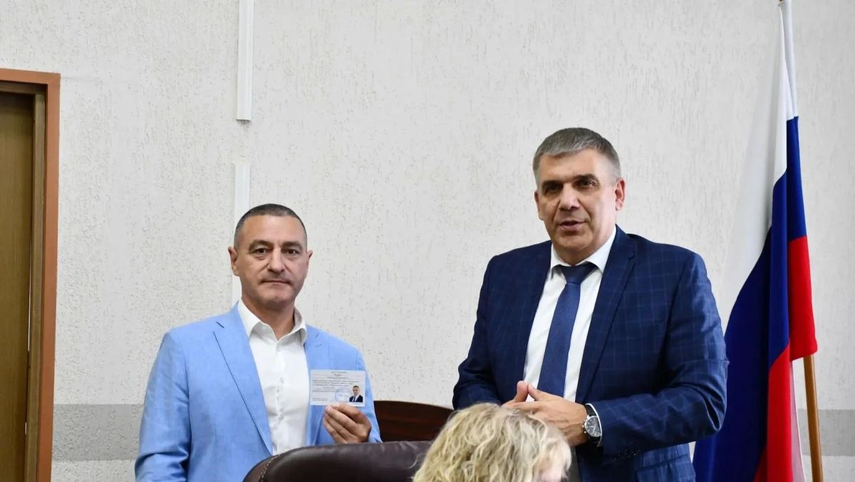 Облизбирком зарегистрировал избранного депутата Государственной Думы Александра Ильтякова Облизбирком зарегистрировал избранного депутата Государственной Думы Александра Ильтякова